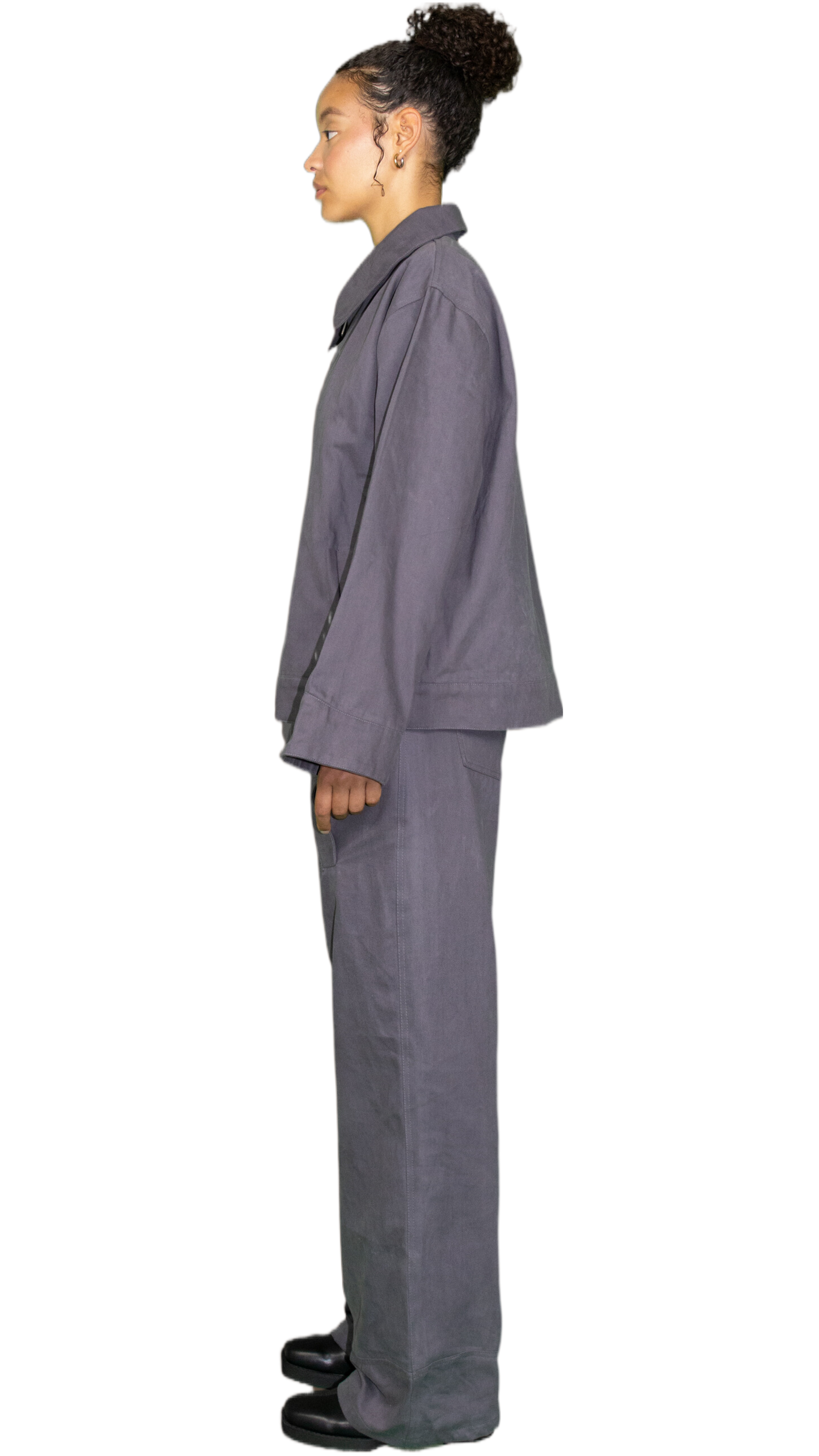 Denim jacket in grey - SOITO